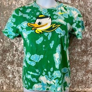 University of Oregon Ducks Custom Bleach Tee